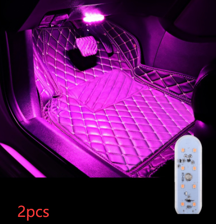 Touch-sensitive Usb Charging Atmosphere Lamp In Car - Eloy Royal