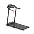 Foldable Treadmill 2.5HP Electric Running Machine for Home Gym, Black Steel Frame, 39.37' x 15.35' Running Surface, Up to 265 LBS Capacity