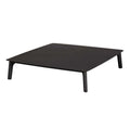 Mesh Modern Sofa Set in Black with Precision Laser-Cut Aluminum Frame, Oversized KD Design for Easy Assembly and Outdoor Comfort