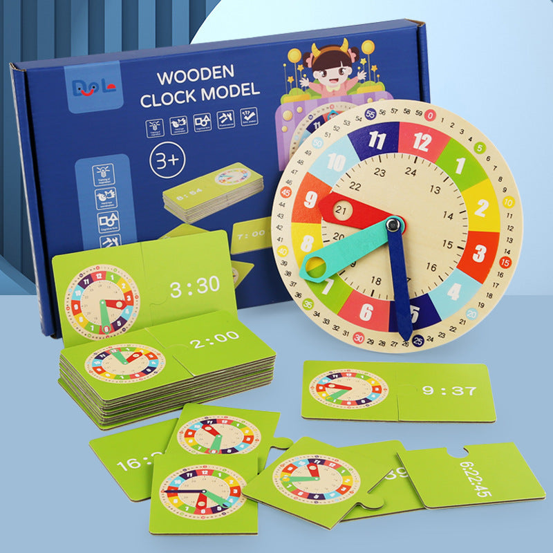 Clock Model Elementary School Student Teaching Clock Surface Three-needle Children's