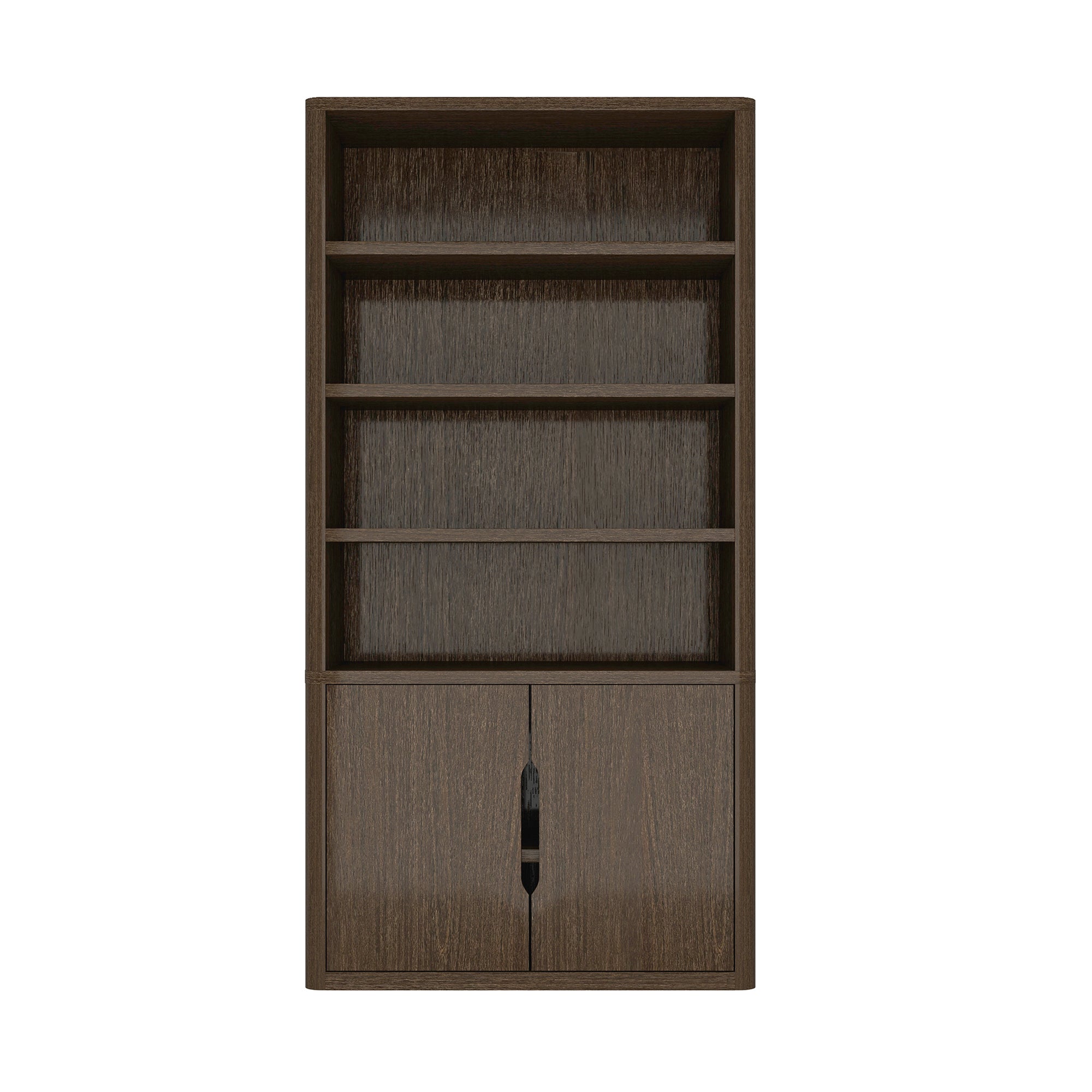 Bookcase Cabinet in Walnut