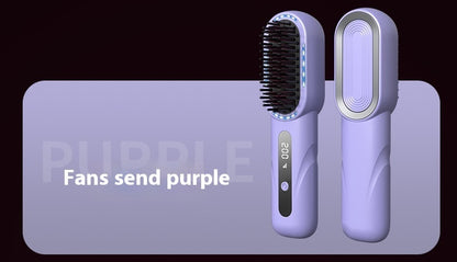 Multi-gear Adjustment Retractable Portable Wireless Straight Comb