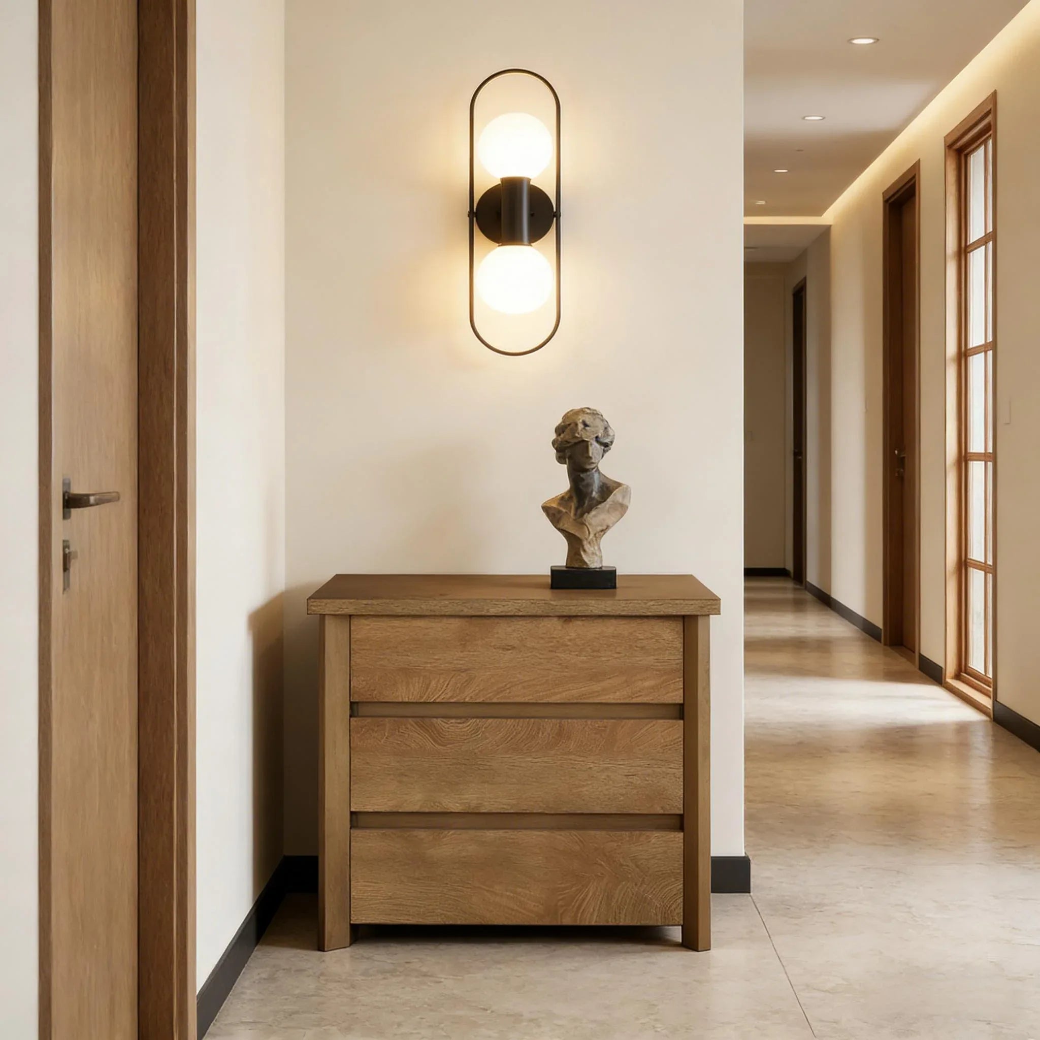 Sophisticated Nightstand with Drawer,Multipurpose Bedside Table - Eloy Royal