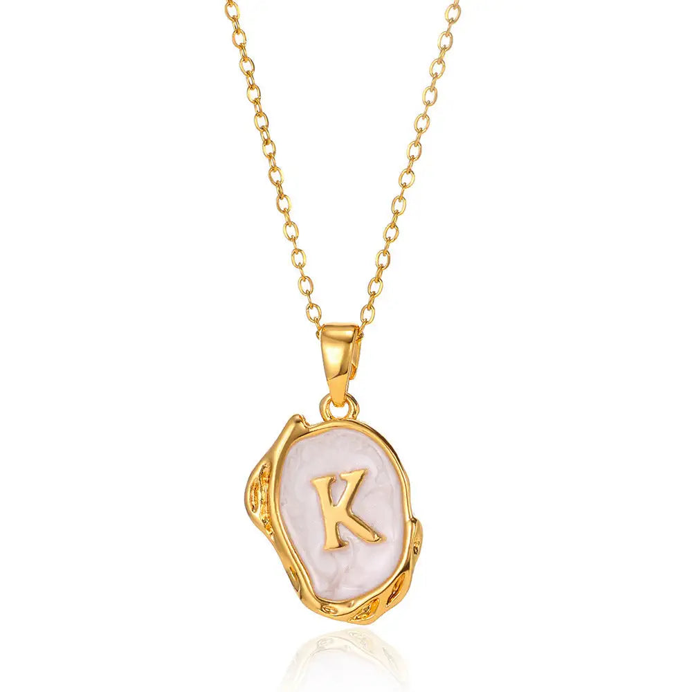 Letters Dimensional Necklace - Eloy Royal