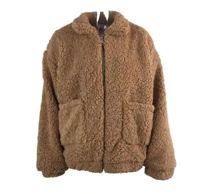 Oversized Faux Fur Jacket - Eloy Royal