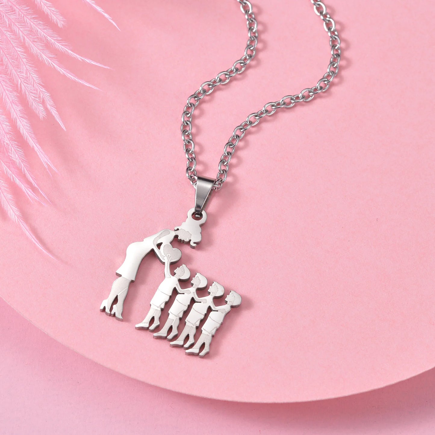 Family Silver Necklaces - Eloy Royal