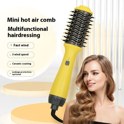 Household Three-in-one Hot Air Comb Hair Straightener Does Not Hurt Hair