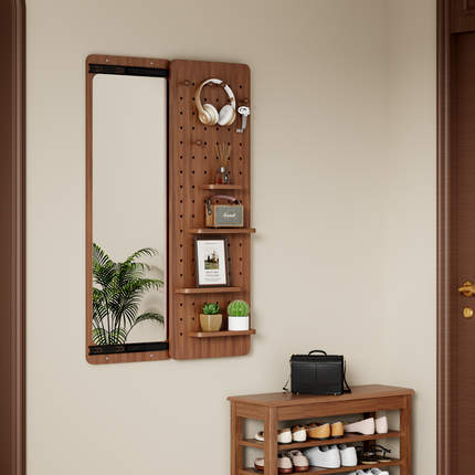 47.6 x multi-functional design panel wall-mounted full-length mirror with can be pushed