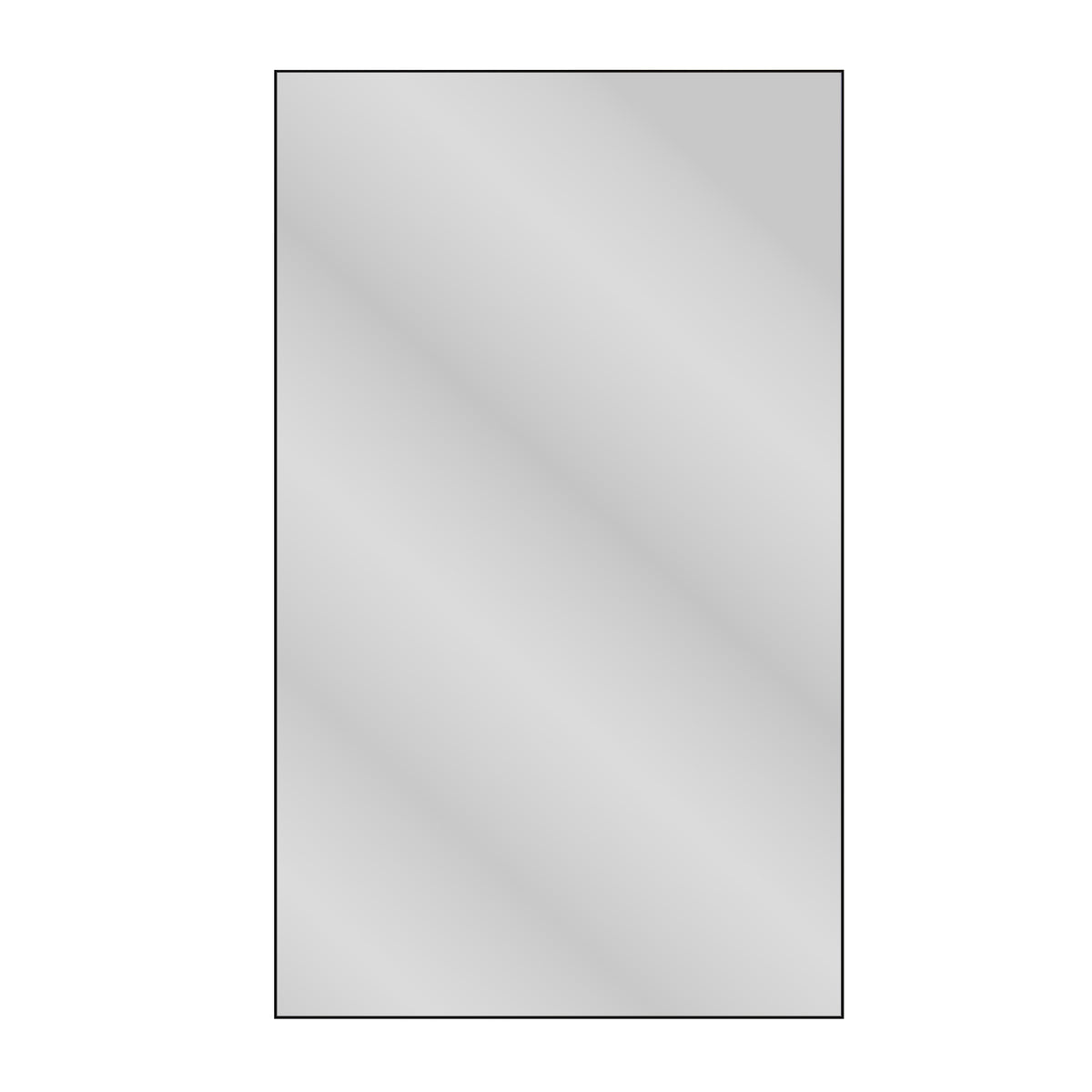 60 "x36" oversized modern square bathroom mirror with Balk frame decorative large wall mirror aluminum frame vertical or horizon