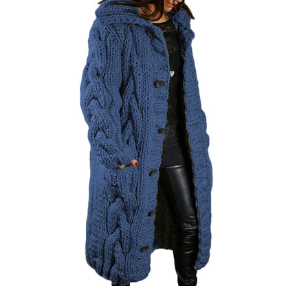 Women's Cardigan Plus Size Sweater Coat