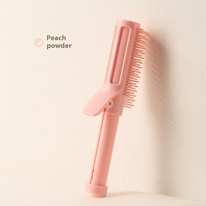 Retractable Curly Hair Styling Comb Portable Perm Clamp