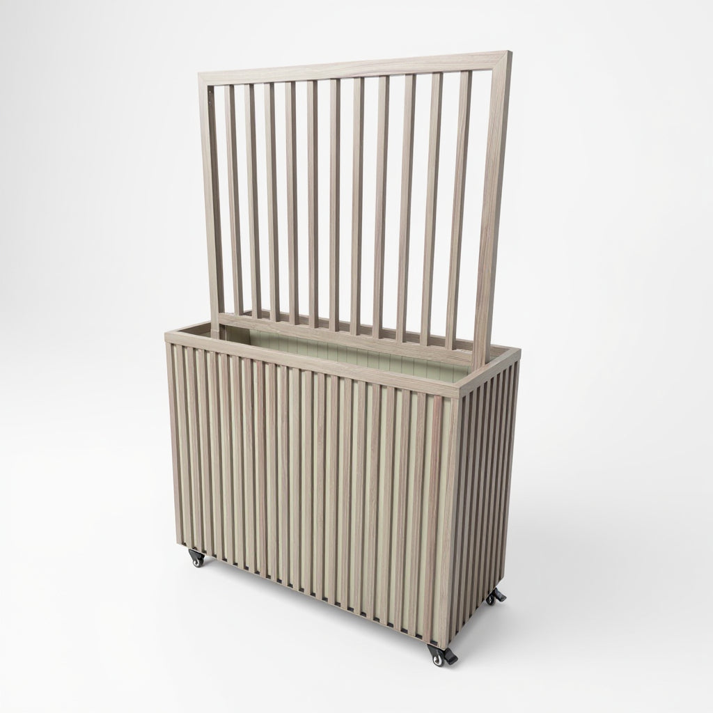 Grove Divider Planter- Grey Brown
