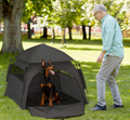 Dog Tent  with Carry Bag, for Beach, Backyard, Home, Dark Gray