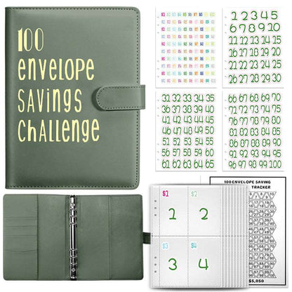 100 Days Couple Challenge Cash Envelope Budget Deposit And Savings Copies