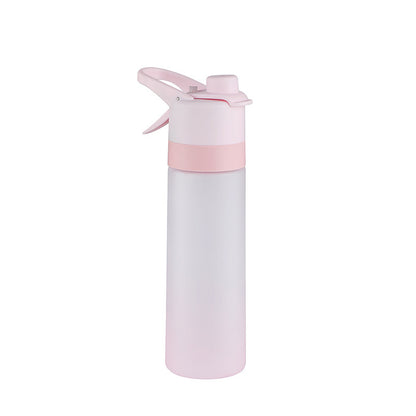 Spray Water Bottle For Girls Outdoor Sport Fitness Water Cup Large Capacity Spray Bottle Drinkware Travel Bottles Kitchen Gadgets - Eloy Royal