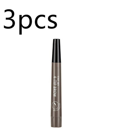 Four-Forked Water Eyebrow Pencil Four-Head Eyebrow Pencil