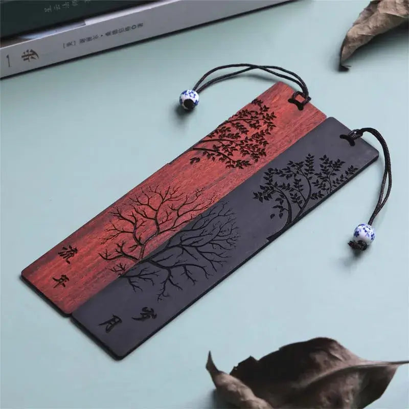 Chinese Style Wooden Bookmark - Eloy Royal