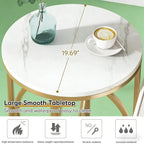 Round Coffee Table,Stylish Sofa Table,Elegant Side Table - Eloy Royal