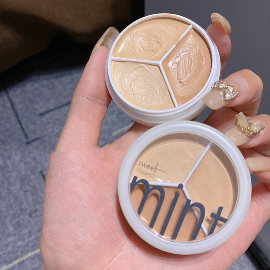 New Hot Sell Tri-Color Concealer Foundation