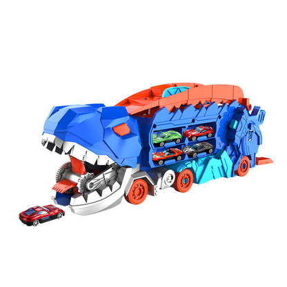 Tyrannosaurus Dinosaur Deformation Track Gliding Car