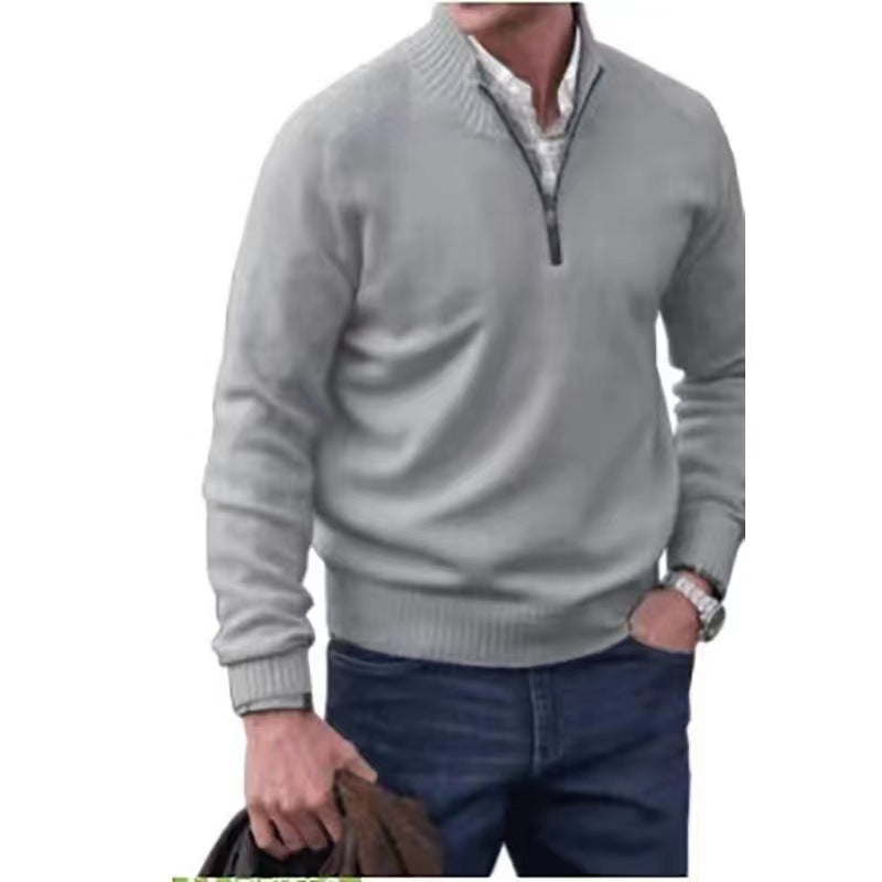 European And American Men's Wool Warm Sweater