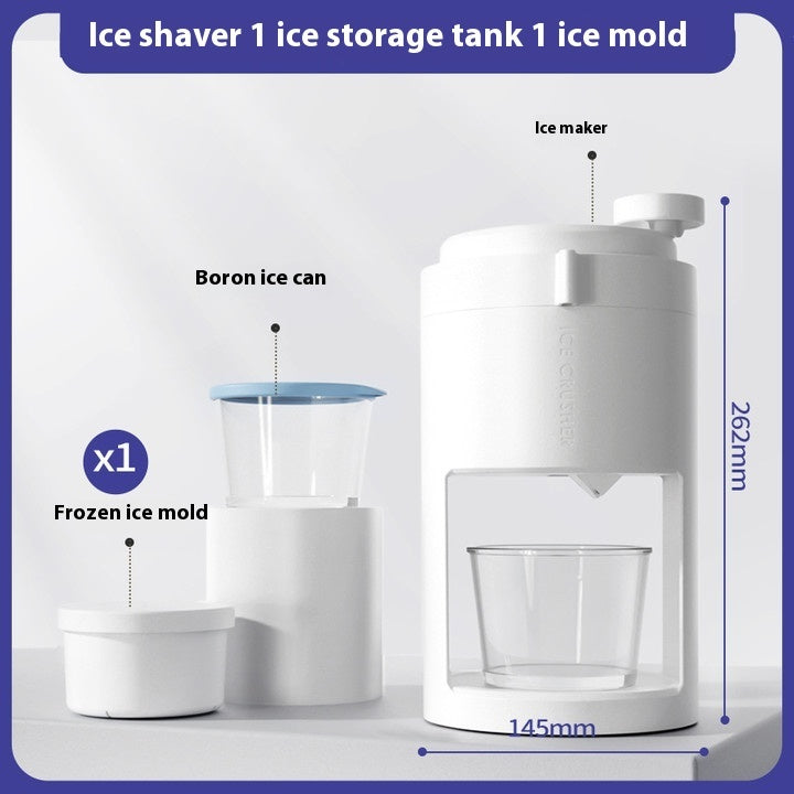 Household Small Hand Cranked Hail Ice Machine