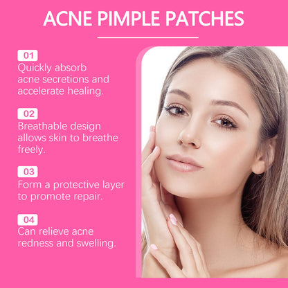 Gentle Cleansing Of Facial Skin Acne Patch