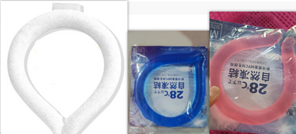 Neck Cooling Ring Ice Cushion Tube Heatstroke Prevention Cooling Tube Ice Reusable Neck Cooler Summer Equipments - Eloy Royal