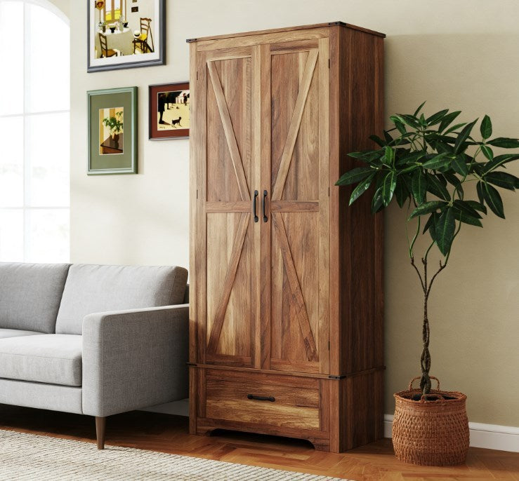 Kitchen Pantry Cabinet,Pantry Cabinet with Adjustable Shelves