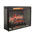 28 inch Infrared Electric Fireplace Insert, Touch Panel Home Decor Heater,Realistic flames, 4 colors and 5 levels to adjust