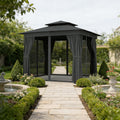 Canopy Shelter,Soft Top Gazebo,Outdoor Gazebo