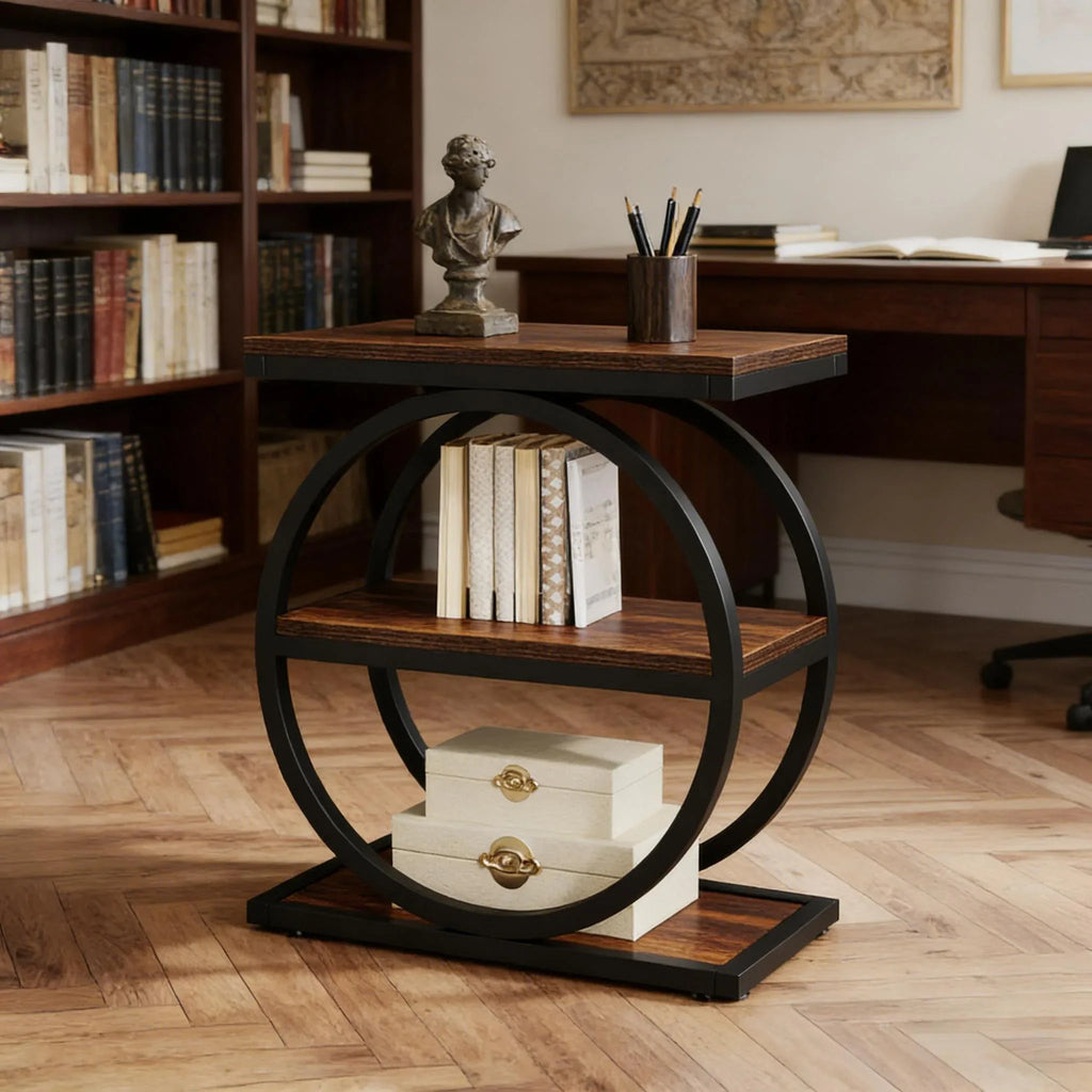 3-Tier Sofa Side Table,Modern End Table - Eloy Royal