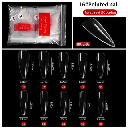 French Fake Nails Extension - Eloy Royal