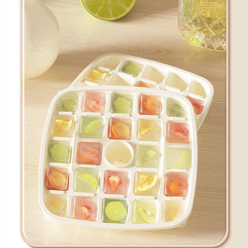 Ice Cube Mold Press With Lid Household - Eloy Royal