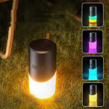 Outdoor Portable Wireless Bluetooth Speaker With RGB Lights - Eloy Royal