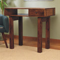 Tula 1 Drawer Chestnut Writing Desk