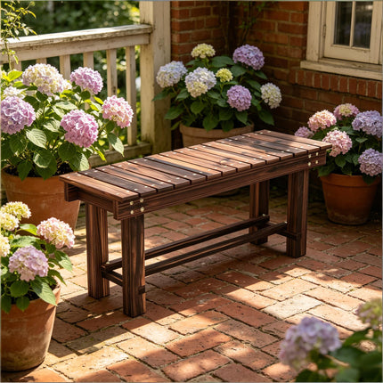 Modern Bench,Garden Bench,Patio Bench,Porch Bench,Shared Seating for Two