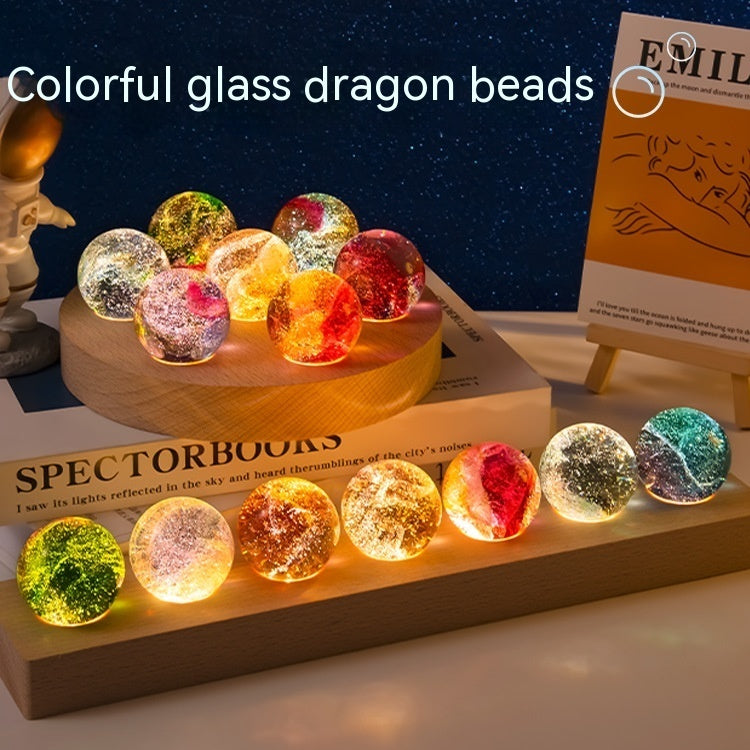 Creative Colored Glaze Luminous Crystal Ball - Eloy Royal