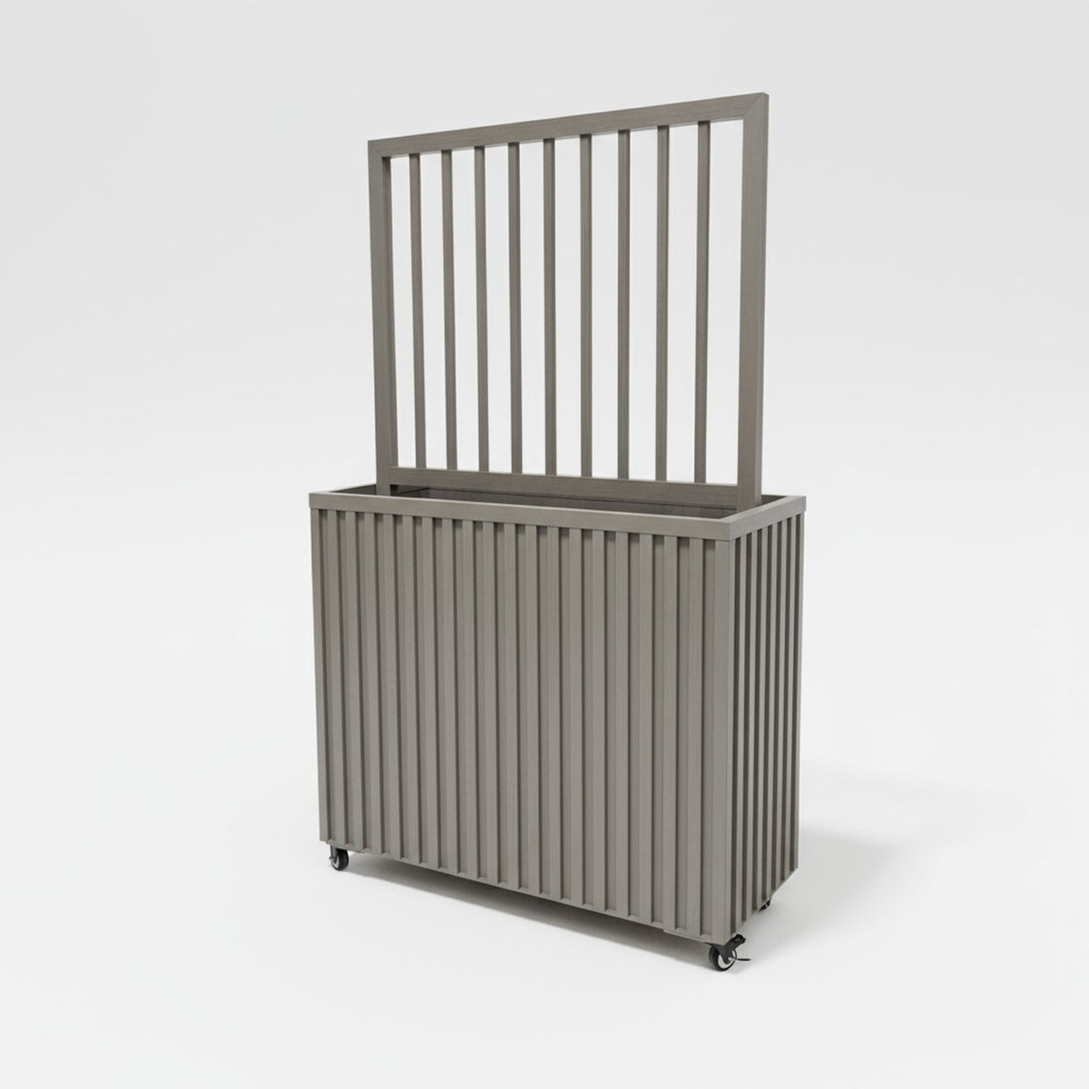 Grove Divider Planter- Grey Brown