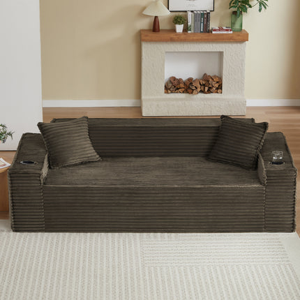 3Seater Sofa Boneless Couches with Modern Sofa for Compact Living Rooms