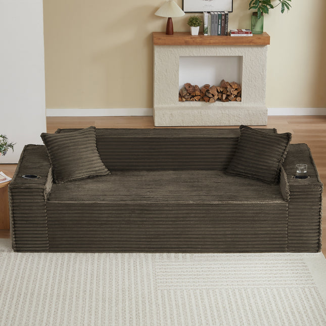 3Seater Sofa Boneless Couches with Modern Sofa for Compact Living Rooms