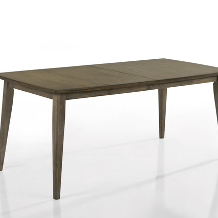 Bistro Vintage Walnut 72' Wide Contemporary Rectangle Dining Table