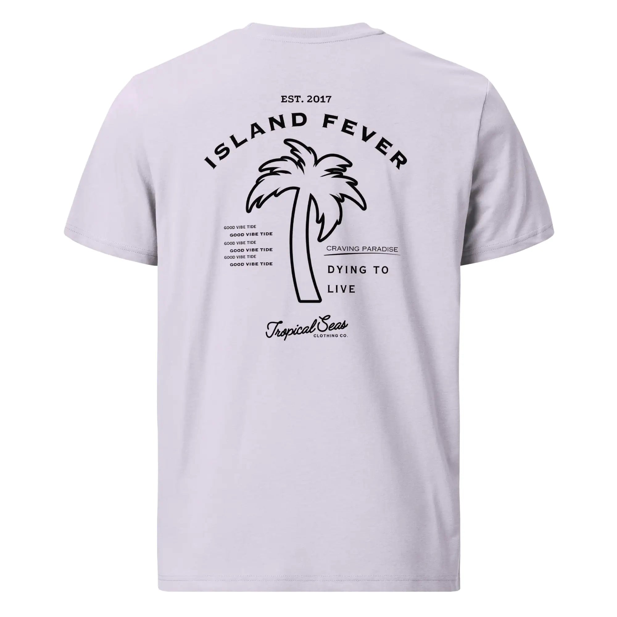 Island Fever Organic Cotton t-shirt Lavender M