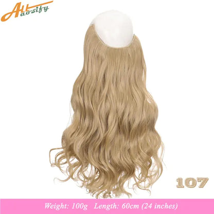 Synthetic No Clip Artificial Hair - Eloy Royal