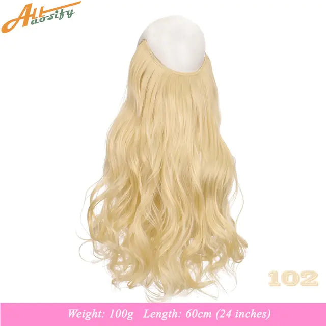 Synthetic No Clip Artificial Hair - Eloy Royal