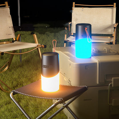 Outdoor Portable Wireless Bluetooth Speaker With RGB Lights - Eloy Royal