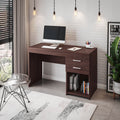 Home Office Workstation with Storage, Espresso