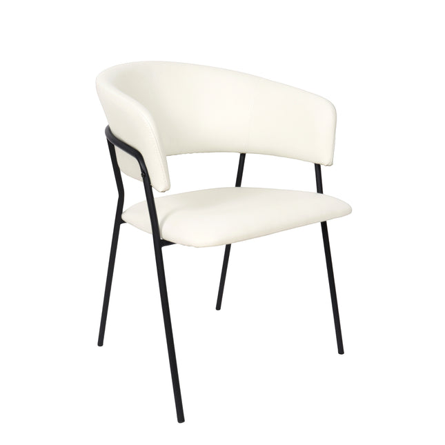Armchair - Set of 2 in Ivory