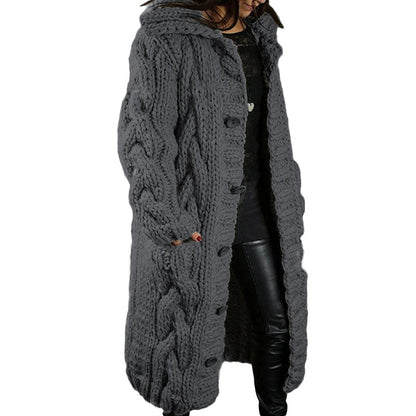 Women's Cardigan Plus Size Sweater Coat