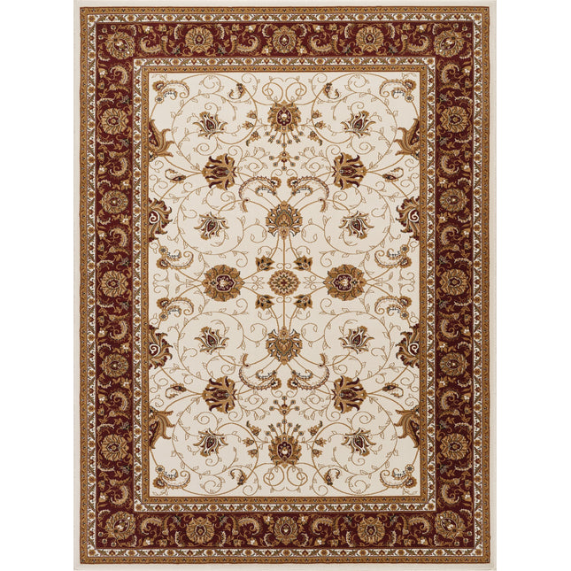 Manchester GC_HER5002 Ivory . 10 in. x . 6 in. Area Rug